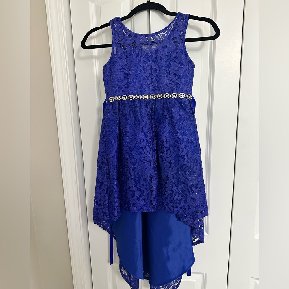 Blue formal girls dress (7)